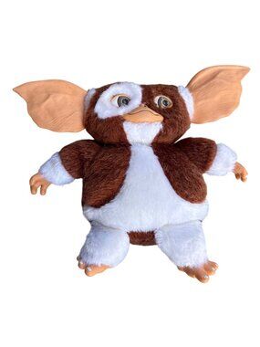NECA Gremlins Gizmo Plush 12 Inch Brown White Collectible Figure